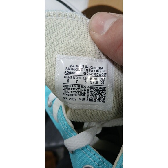 Converse Unisex Converse Chuck Taylor All Star Hi-Top Sneakers Size Men 5/Wmn 7 - Picture 6 of 7